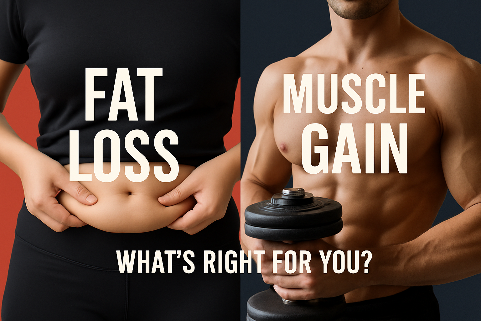 Fat loss vs muscle gain