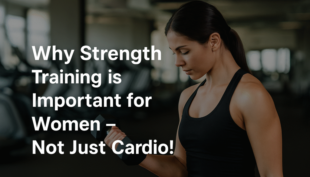 Focused woman lifting a dumbbell in a modern gym, highlighting strength training benefits for women at XFit Gym Sharjah.