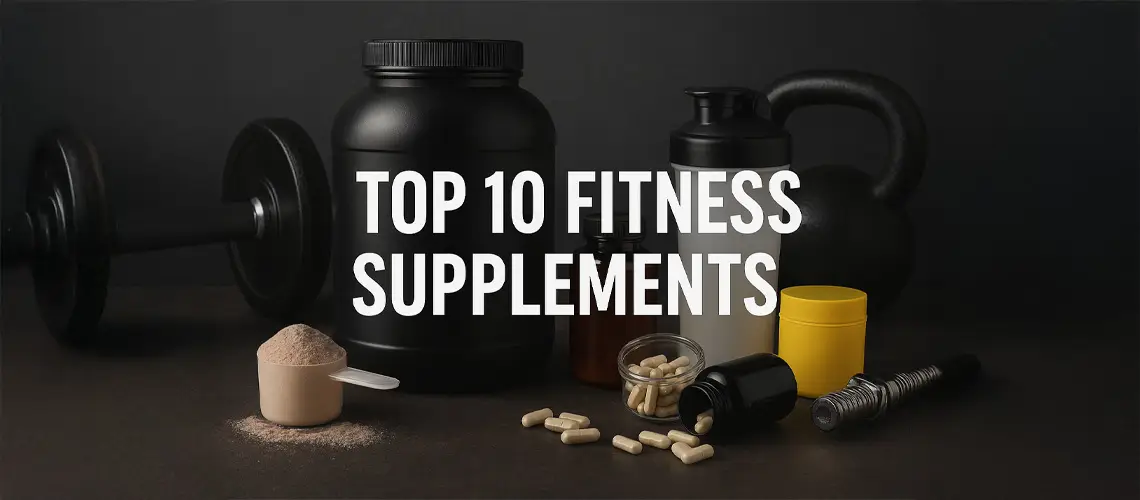 Top 10 Fitness Supplements for Gym Performance 2025