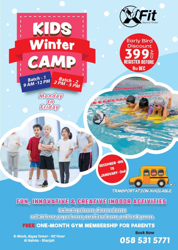 kids camp Sharjah winter camp Al Nahda
