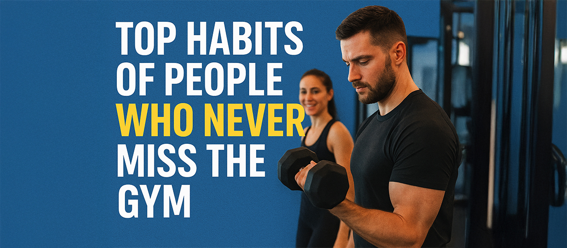 habits of people who never miss the gym