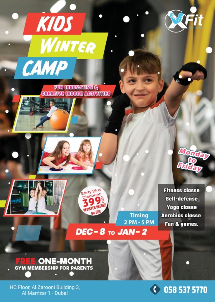 kids camp Mamzar winter camp Dubai