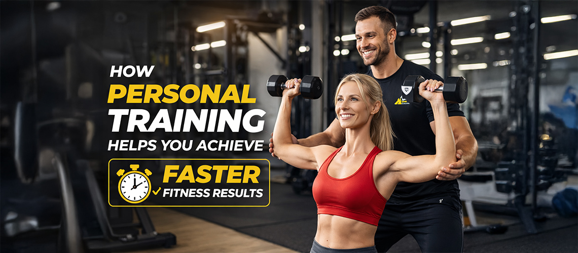Personal training at XFit Gym helps achieve faster and safer fitness results