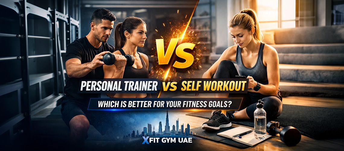 Personal trainer vs self workout