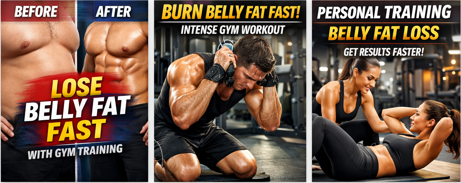 How to Lose Belly Fat Fast with Gym Training (Proven Workout Plan)